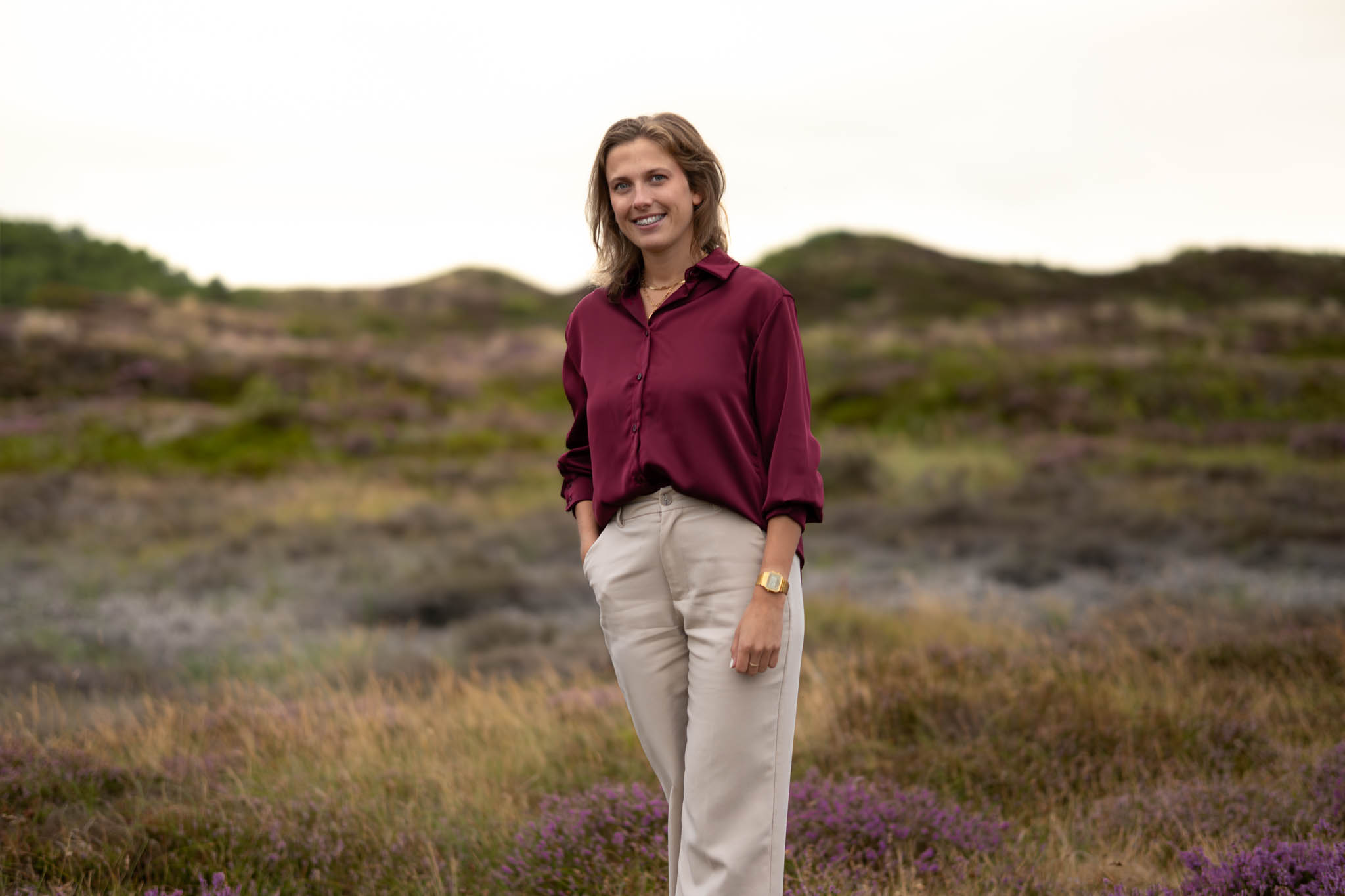 Portretfoto in de natuur