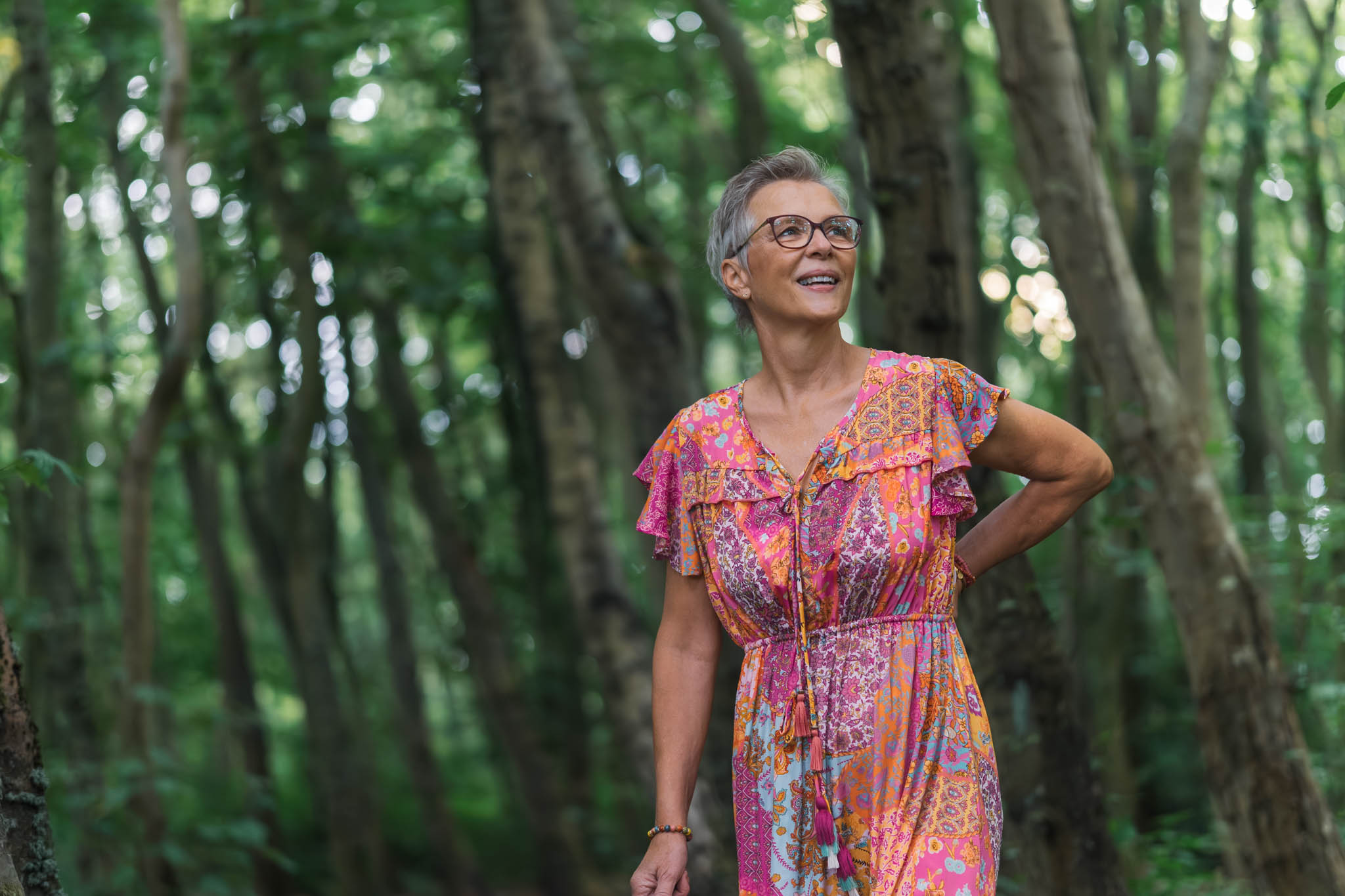 Bedrijfsfoto van vrouw